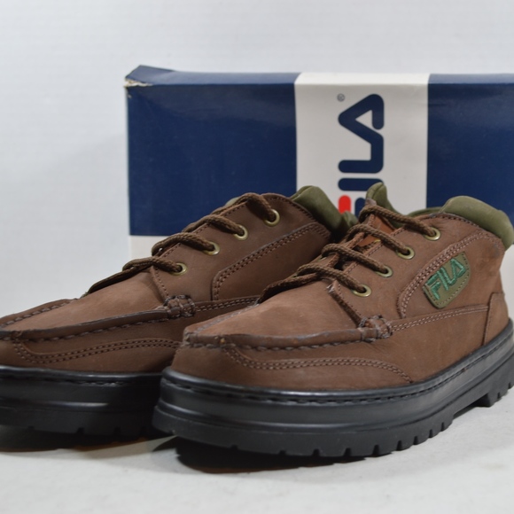 Vintage Fila 90s Womens 7 Hiking Shoes Boots Brown NWT Vintage Fila 90s Womens 7 Hiking Shoes Boots Brown NWT